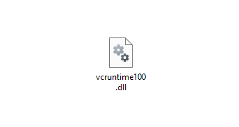 Файл vcruntime100.dll