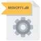 Иконка MSVCP71.dll