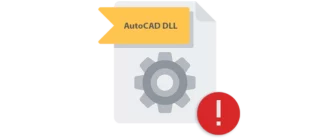 Иконка ошибка AutoCAD DLL