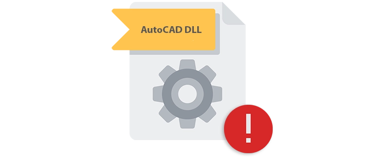 Иконка ошибка AutoCAD DLL