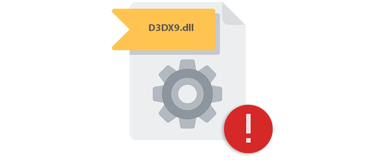 Иконка ошибка D3DX9.dll