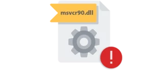 Иконка ошибка msvcr90.dll