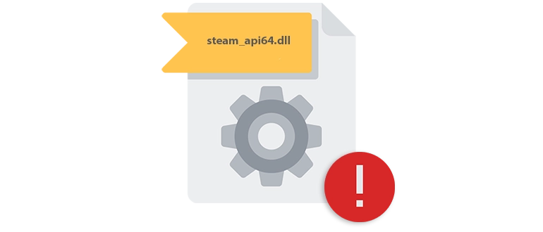 Иконка ошибка steam_api64